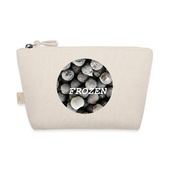 Frozen Chokeberry Kreis-Tippfehler-Kunst - Bio-Täschchen - Natur - Vorne