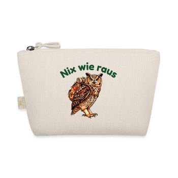 Hibou avec sac à dos - Trousse biologique - nature - Devant