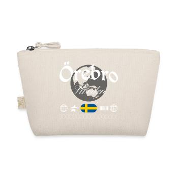 Örebro Schweden Streetwear Reise Souvenir - Bio-Täschchen - Natur - Vorne