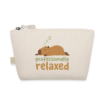 Sieste Cabybara : Détendu professionnellement - Trousse biologique - nature - Devant