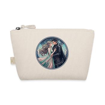 Moonlit Night Elf Love in the Star Forest - Organic Pouch - nature - Front