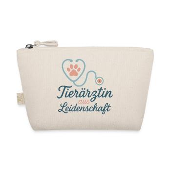 Tierärztin aus Leidenschaft - Bio-Täschchen - Natur - Vorne
