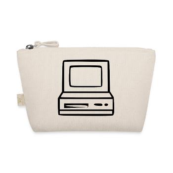 Cadeau vintage des années 80 et 90 pour ordinateur rétro - Trousse biologique - nature - Devant