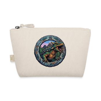 Ankylosaurus in the volcanic ring - Organic Pouch - nature - Front