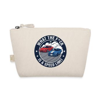 Drift Humor Circle Design - Organic Pouch - nature - Front
