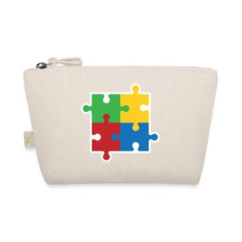 Icône du puzzle de l’autisme - Trousse biologique - nature - Devant