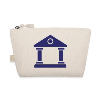 Courthouse Solid Icon Government Justice Building - Organic Pouch - nature - Front