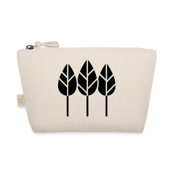 Gardener Three Trees Horticulture Motif - Organic Pouch - nature - Front