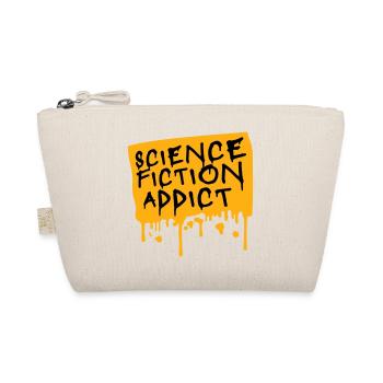 Science Fiction Addict Sci Fi Lover Quote Text - Organic Pouch - nature - Front