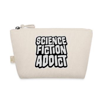 Science Fiction Addict Sci Fi Liebhaber Zitat Text - Bio-Täschchen - Natur - Vorne