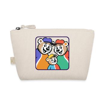 Famille d’ours aux chapeaux colorés - Trousse biologique - nature - Devant