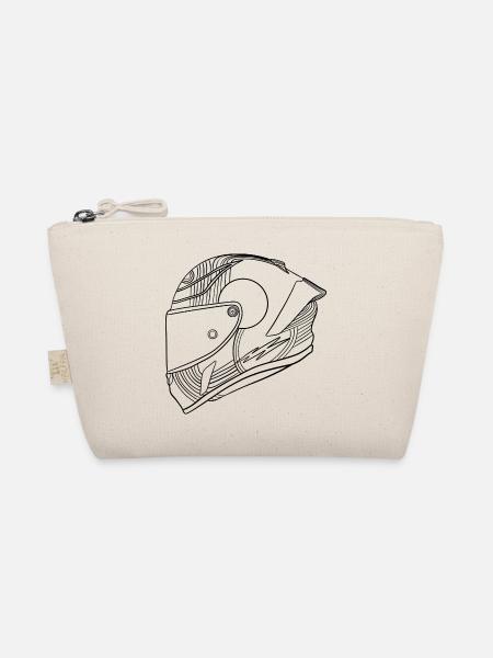 Casque noir - Visière - Trousse biologique - nature