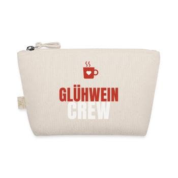 Glühwein Crew Weihnachtsmarkt Tasse Team Winter - Bio-Täschchen - Natur - Vorne