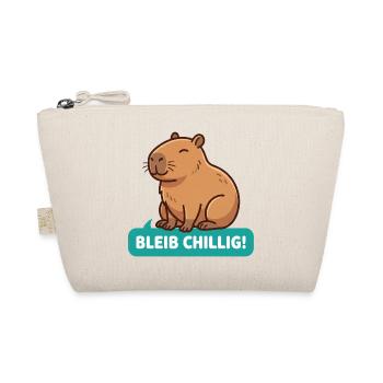 Bleib Chillig CapybaraBleib Chillig Capybara - Bio-Täschchen - Natur - Vorne