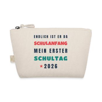 Schulanfang 2026 Mein erster Schultag - Schule - Bio-Täschchen - Natur - Vorne