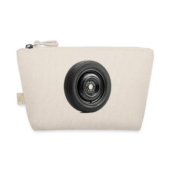 Car Wheel - Bio-Täschchen - Natur - Vorne