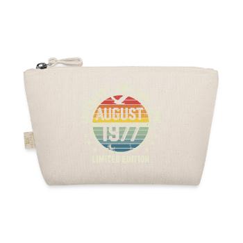 Legendäres Retro-Vintage-Jubiläum im August 1977 - Bio-Täschchen - Natur - Vorne