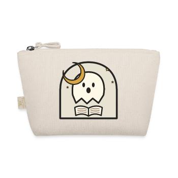 Reading Spirit Under Moonlight - Organic Pouch - nature - Front