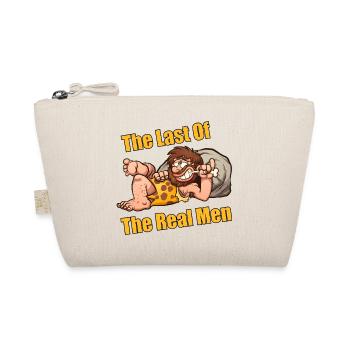 The Last Of The Real Men Funny Caveman - Organic Pouch - nature - Front