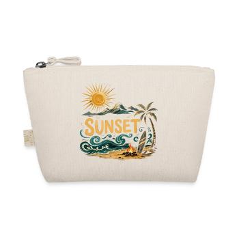 Never Miss A Sunset Surf Beach - Organic Pouch - nature - Front