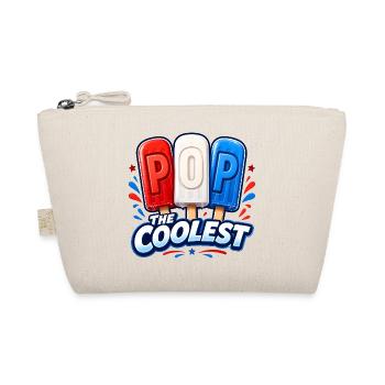 Funny grandpa, the coolest dad - Organic Pouch - nature - Front
