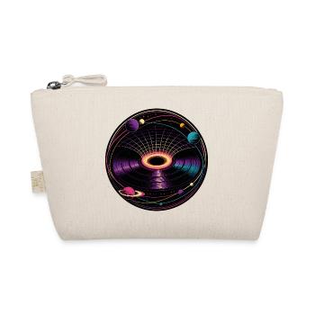 Gravity Well Vinyl Black Hole Physics - Organic Pouch - nature - Front