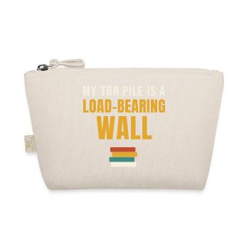 My TBR Pile Load-Bearing Wall - Organic Pouch - nature - Front