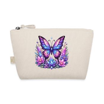 Crystal Butterfly Blossoms - Organic Pouch - nature - Front