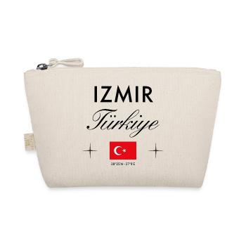 Izmir Turkei Koordinaten Reise Souvenir - Bio-Täschchen - Natur - Vorne