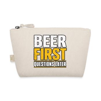 Beer Beer Lover Beer Fan Gift Barley - Organic Pouch - nature - Front
