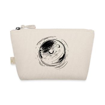 Bowling Ball Line Art - Organic Pouch - nature - Front