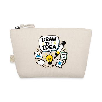DRAW THE IDEA - Organic Pouch - nature - Front