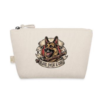 Schäferhund Hundehalter - Bio-Täschchen - Natur - Vorne