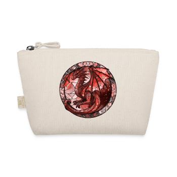 Rubin Dragon - Bio-Täschchen - Natur - Vorne