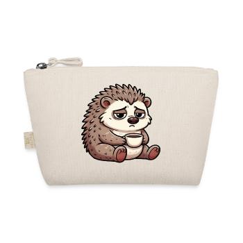 Igel Igelliebhaber Igelbesitzer Igelhalter Stachel - Bio-Täschchen - Natur - Vorne