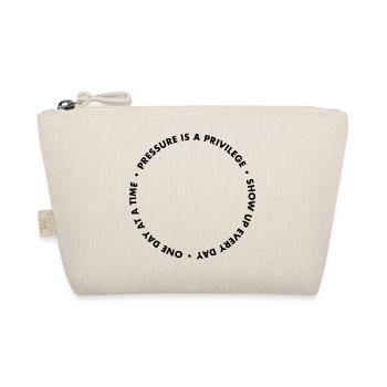 Pressure Is A Privilege Apparel  - Bio-Täschchen - Natur - Vorne