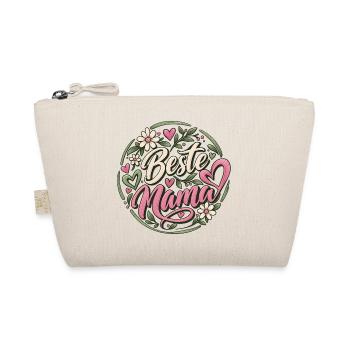 Muttertag beste Mama - Mama ist die Beste Muddi - Bio-Täschchen - Natur - Vorne