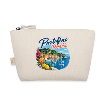 Portofino Dolce Vita Küste - Bio-Täschchen - Natur - Vorne