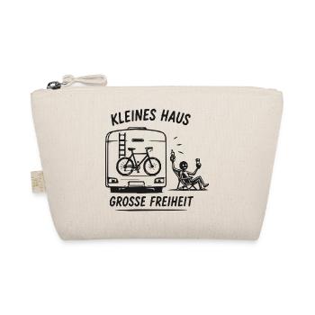 Kleines Haus, Große Freiheit - Bio-Täschchen - Natur - Vorne