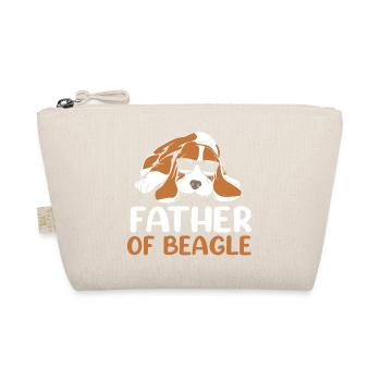 Beagle Papa - Bio-Täschchen - Natur - Vorne