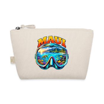 Maui Hawaii Taucher Schnorcheln Urlaub - Bio-Täschchen - Natur - Vorne