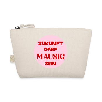 Mausige Zukunft - Bio-Täschchen - Natur - Vorne