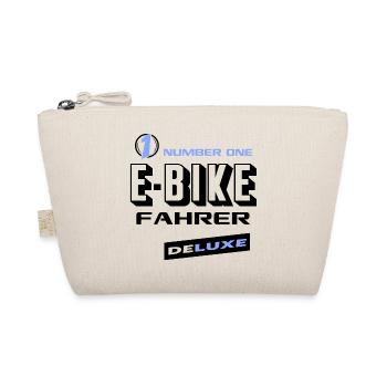 E-Bike Number One Deluxe Bester Biker Fun - Bio-Täschchen - Natur - Vorne
