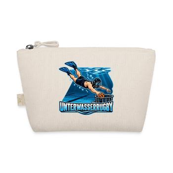 Unterwasser Rugby Action-Illustration - Bio-Täschchen - Natur - Vorne