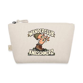 Wanderclub Knieschmerz Wandern Wanderer - Bio-Täschchen - Natur - Vorne