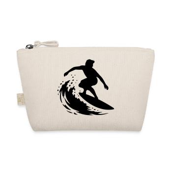 surfer_1 - Bio-Täschchen - Natur - Vorne