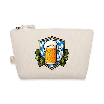 Bayerisches Bierkrug Emblem - Bio-Täschchen - Natur - Vorne