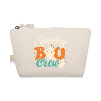 Spooky Boo Crew Retro Halloween-Geister - Bio-Täschchen - Natur - Vorne