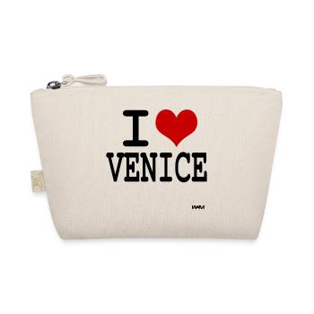 i love venice by wam - Organic Pouch - nature - Front