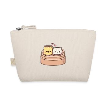 Cute Siu Mai And Har Gow Dumplings Dim Sum Food - Organic Pouch - nature - Front